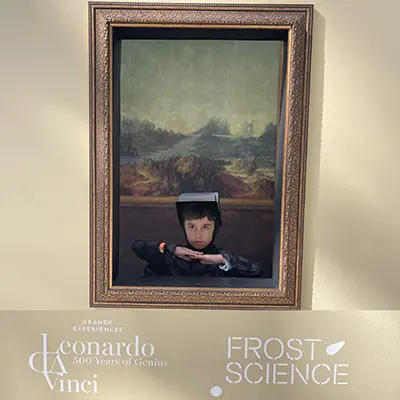Our littlest member of the Davinci Program, son of Director Robyn Walsh and former Davinci faculty member, Jaswinder Bolina.